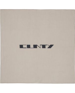 Rick Owens Taupe Concordians Cotton Bandana - Multicolour