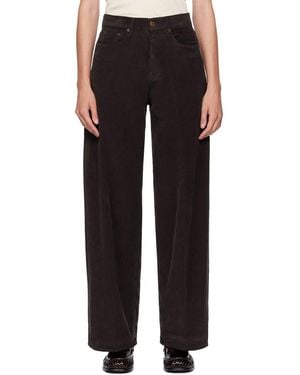 6397 Loose Roomy Trousers - Black