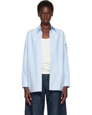MM6 by Maison Margiela Poplin Shirt - Blue