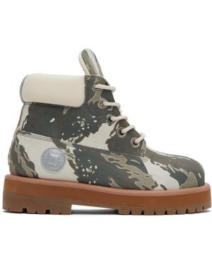 PDF Khaki Strada Boots - Gray