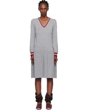 Kiko Kostadinov Vivian Jumper Midi Dress - Black
