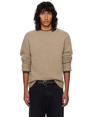 The Row Taupe Mansell Sweater - Black