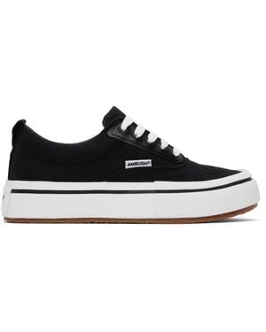 Ambush Vulcanized Lace Up Sneakers - Black