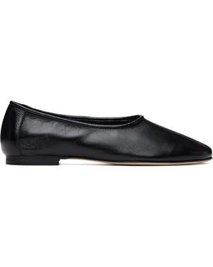BY FAR Prudence Flats - Black
