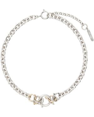 Justine Clenquet Pam Choker - Metallic