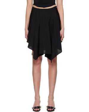 Miaou Ty Midi Skirt - Black