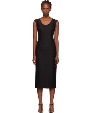 GIA STUDIOS Robe Midi Sabrina Noire