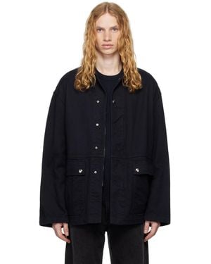 The Row Frank Jacket - Black