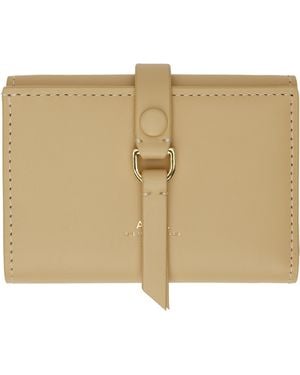 A.P.C. Noa Trifold Wallet - Natural