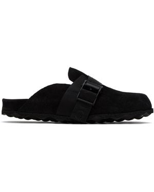 Off-White c/o Virgil Abloh ブラック Industrial ベルト スリッパ