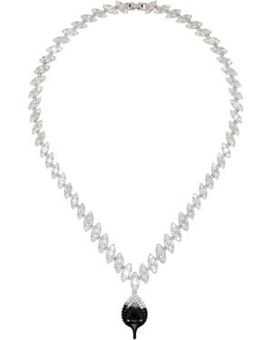 OTTOLINGER Diamond Dip Necklace - Metallic