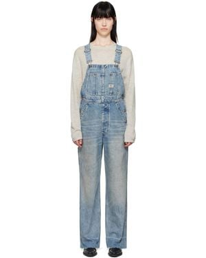 R13 D'Arcy Overalls - Black