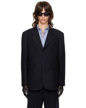 Tonywack Oversized Blazer - Blue