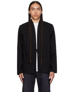 Naked & Famous Nakedfamous Denim Ssense Exclusive Shirt - Black