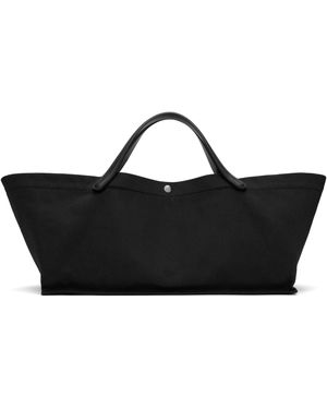 The Row ブラック Idaho トートバッグ