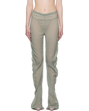 Jade Cropper Twisted Trousers - Black