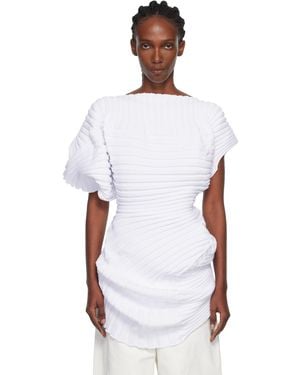 Issey Miyake Knit 'As It Is' Top - White