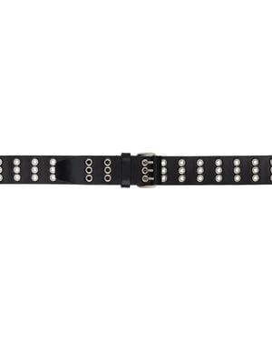 Ann Demeulemeester Ezra Belt - Black