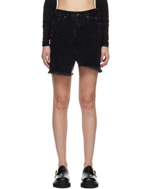 lesugiatelier Asymmetric Miniskirt - Black