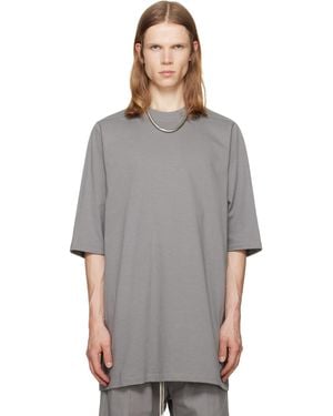 Rick Owens Jumbo S/S T-Shirt - Grey