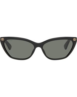 Gucci Light Gg Cat Eye Sunglasses - Gray