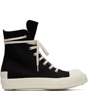 Rick Owens Tower Sneaks Trainers - Black