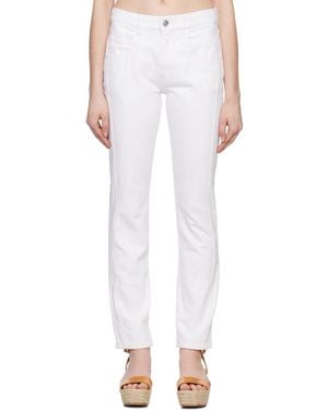 Isabel Marant White Vikira Jeans