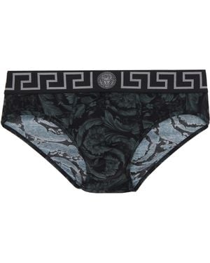 Versace Barocco Briefs - Black