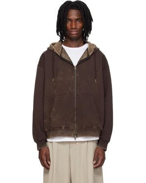 MMIC Dusk Zip Up Hoodie - Brown