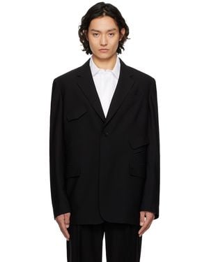 Feng Chen Wang Multi Slash Blazer - Black