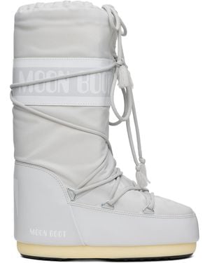 Moon Boot Icon Nylon Boots - White