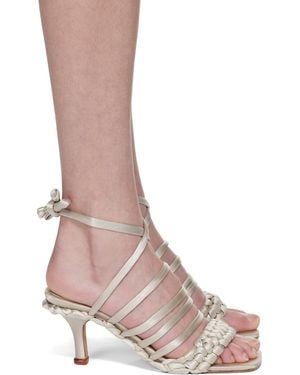 Isa Boulder Cloudy Mandy Heeled Sandals - Brown