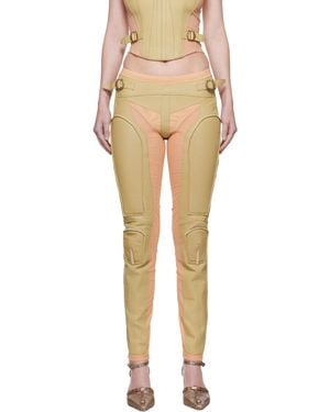 KNWLS Khaki & Gtr Trousers - Multicolour