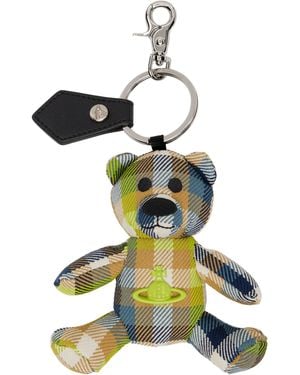 Vivienne Westwood Teddy Bear Keychain - Multicolour