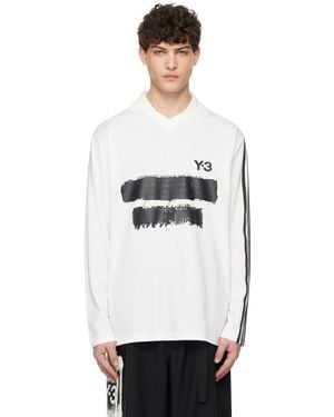 Y-3 Graphic Logo Polo - Black