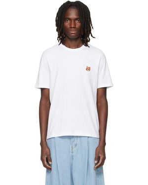 Maison Kitsuné Fox Head Regular T-Shirt - White
