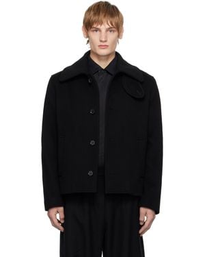 FORMA Wool Caban Jacket - Black