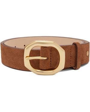 Rag & Bone Audrey Suede Belt - Brown