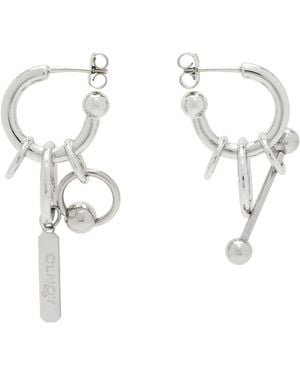 Justine Clenquet Joyce Earrings - White