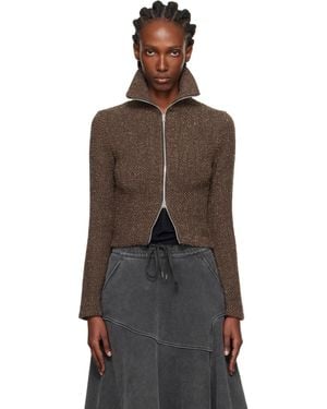 Our Legacy Slim Zip Long Sleeve Jacket - Black