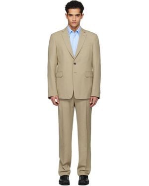 Dries Van Noten Single-Breasted Suit - Black