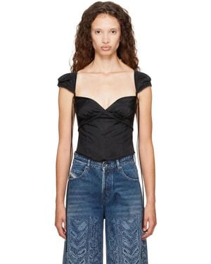 KNWLS T-Shirt Beth Noir - Bleu