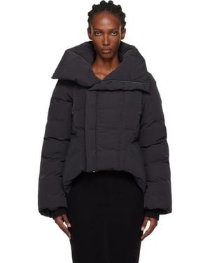 Rick Owens ブラック Concordians Naska Duvet ダウンジャケット