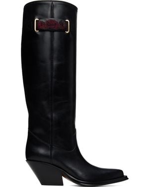 Chloé Azelan Tall Boots - Black