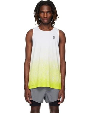 On Shoes Zero Singlet Running Top - Multicolour