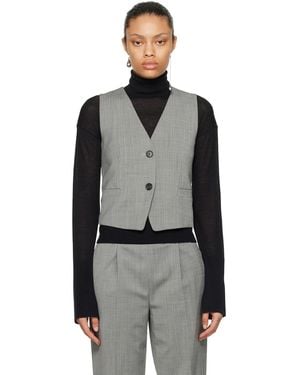 Helmut Lang Cutout Vest - Black