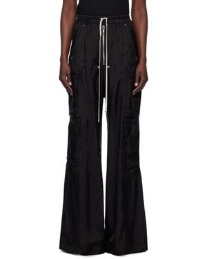 【RICK OWENS】ブラック Hollywood Cargobelas ラウンジパンツ Rick Owens - HOLLYWOOD CARGOBELAS PANTS | HBX - Globally