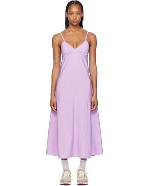 Maison Kitsuné Strap Maxi Dress - Multicolour