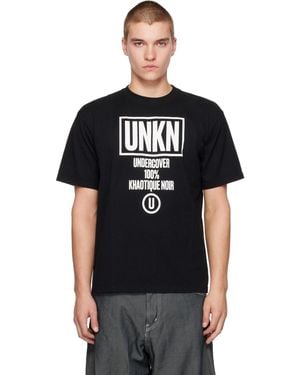 Undercover 'Unkn' Uc2F3806 T-Shirt - Black