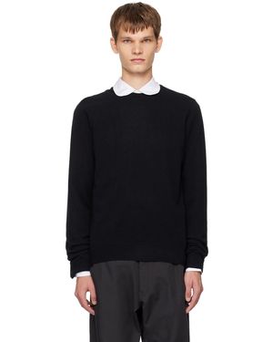 Comme des Garçons クルーネックセーター - ブラック